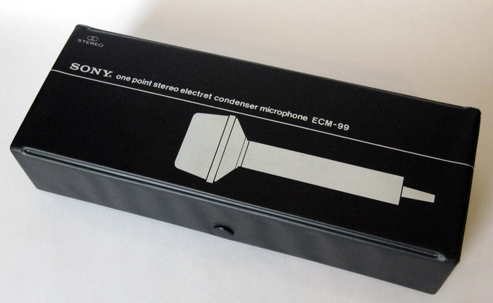 Mikrofon SONY EMC-99 - originální krabička
