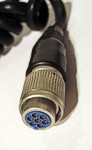 Mikrofon TESLA PO 40 - připojovací konektor