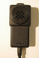 Mikrofon TESLA VX 63 - čelní pohled